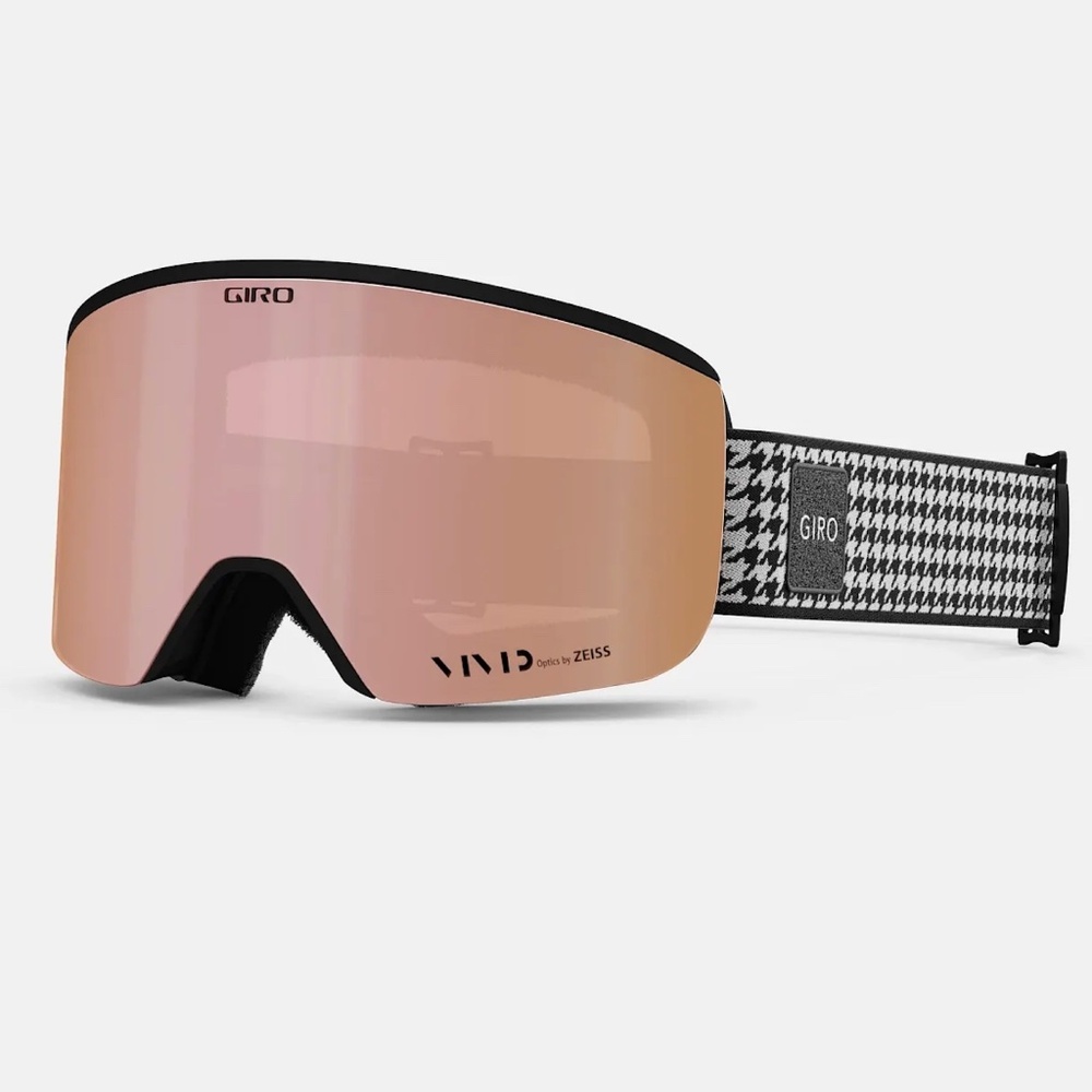 Giro Ella Womens Ski Snow Goggles - Black/White Lux/Vivid Rose Gold/Vivid Infrar
